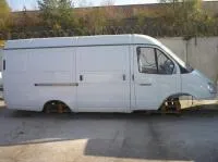 Кузов ГАЗ-2705 3-х местный Фургон (406 двигатель) в сборе простой цвет