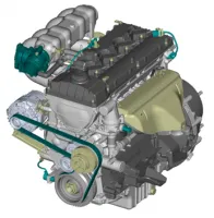 Двигатель ЗМЗ-40524 ГАЗ-3302 под ГУР АИ-92 ЕВРО-3 140 л.с.