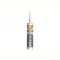 Герметик силиконовый P PLUS "Silicone Sanitary" (бел.) 260мл (01-4-1-071)